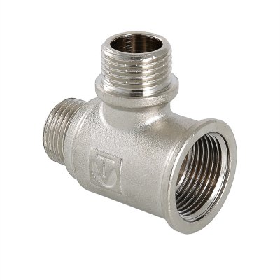 Тройник переходной  3/4"х1/2"х1/2" вн.-нар.-нар. (10/70) - фото 1